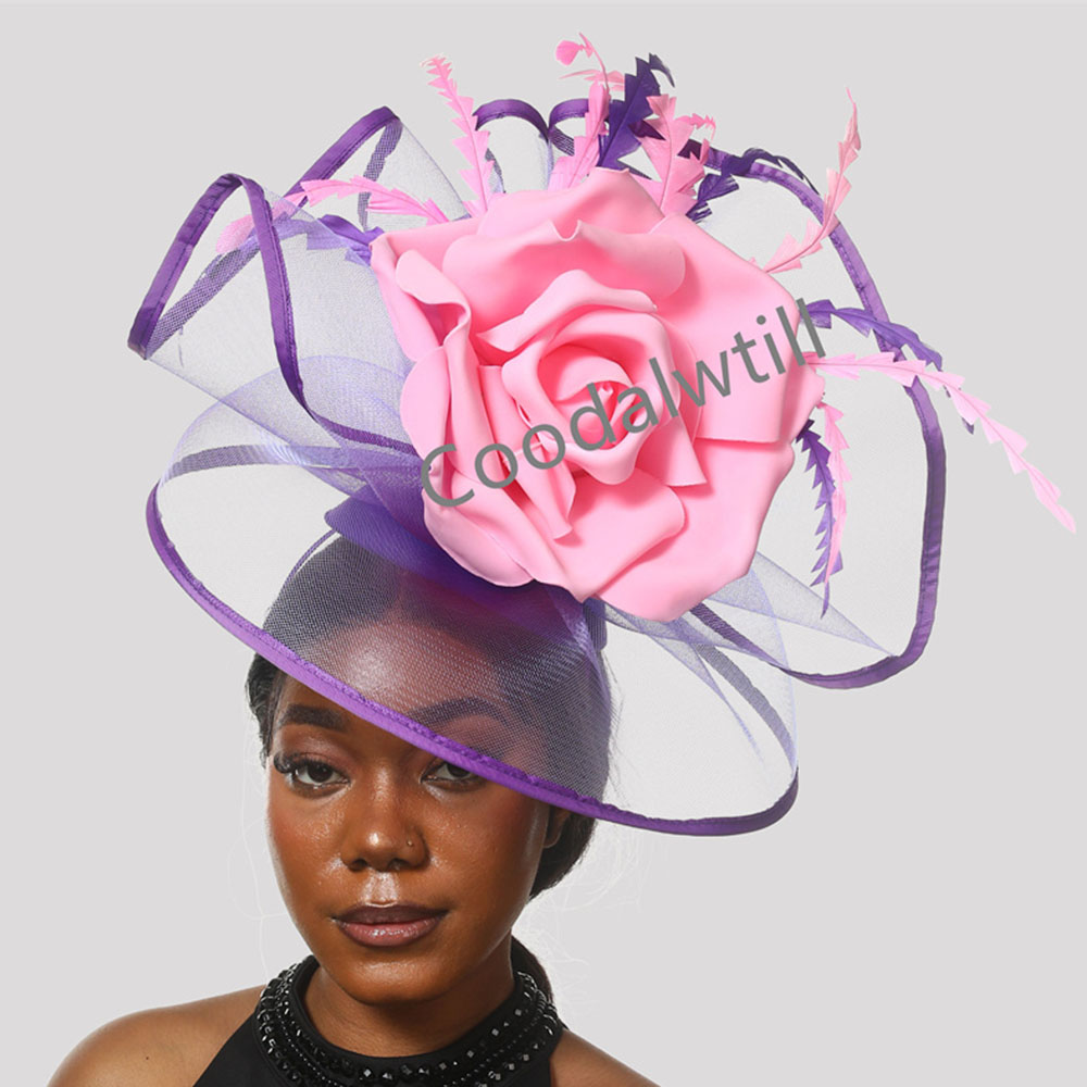 Women'S Fashion Kentucky Derby - Big Derby Fascinator Hat Women Church