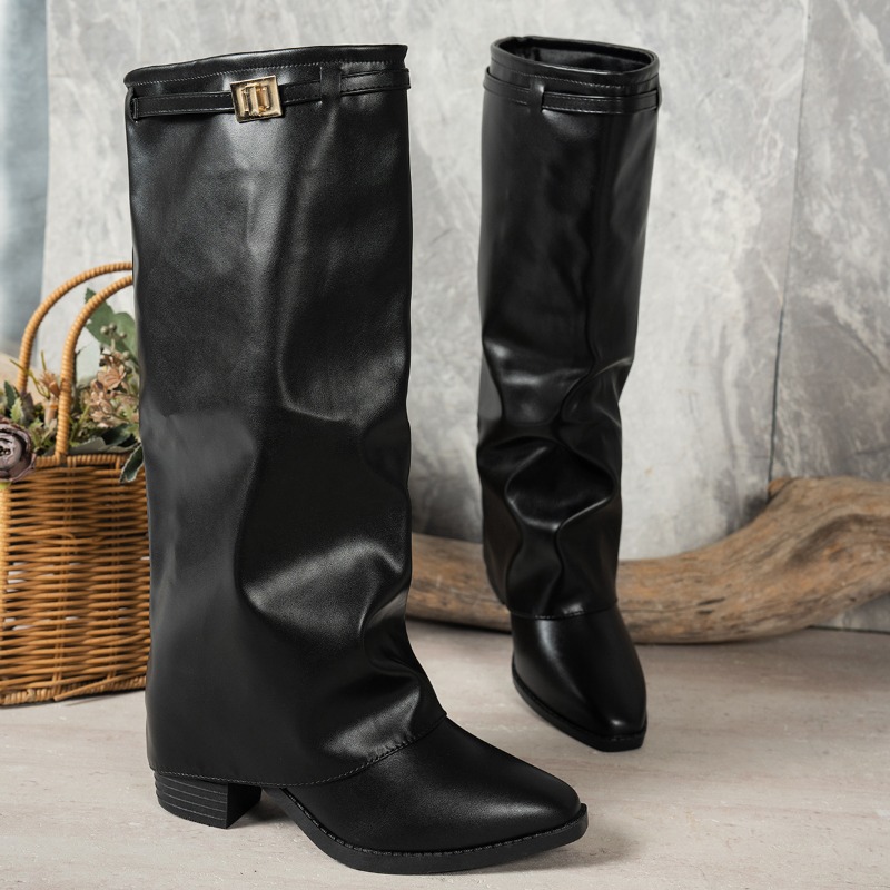 Spring Autumn New Simple Style - đánh giá và giá Women'S Fashion Knee High Boots