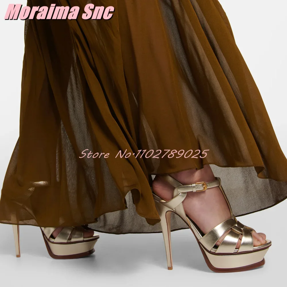 Platform Waeve T-strap Square  - đánh giá và giá Women'S Fashion Sandals