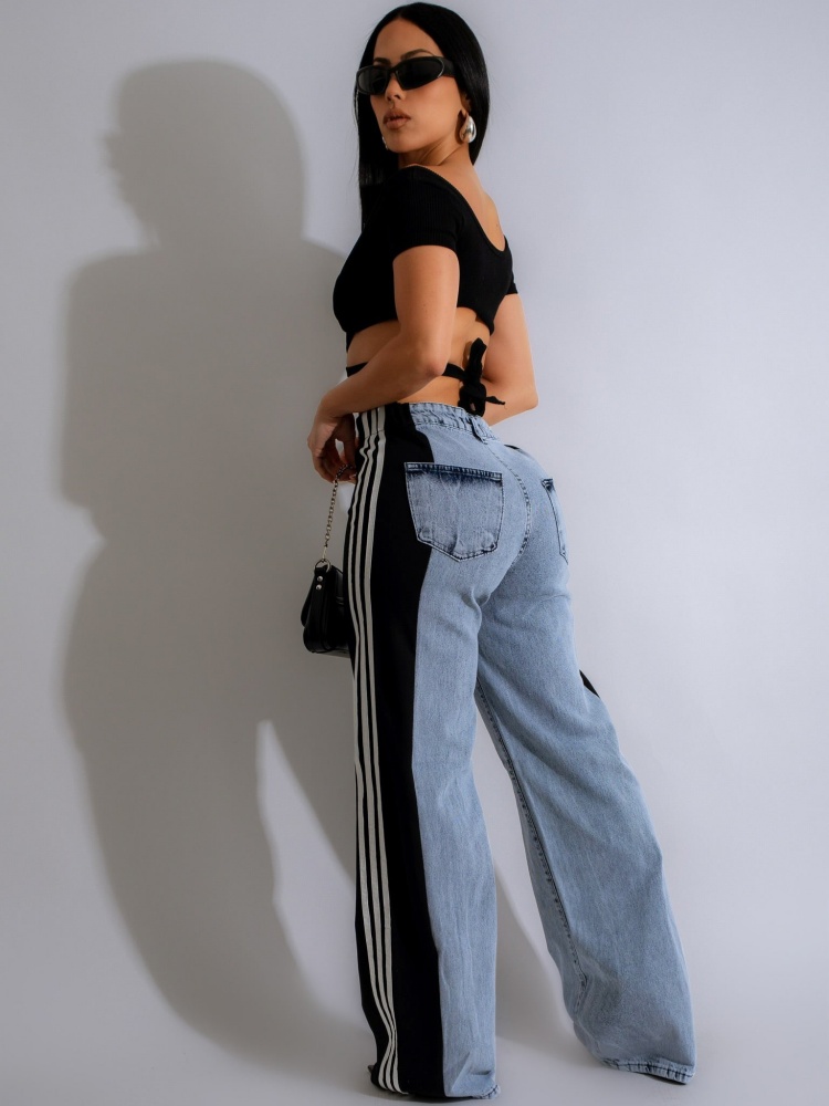 JRRY Casual Women Striped Deni - đánh giá và giá Mom Jeans Women