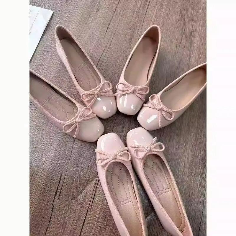 Women Ballet Flats Square Toe  - đánh giá và giá Women'S Fashion Loafers