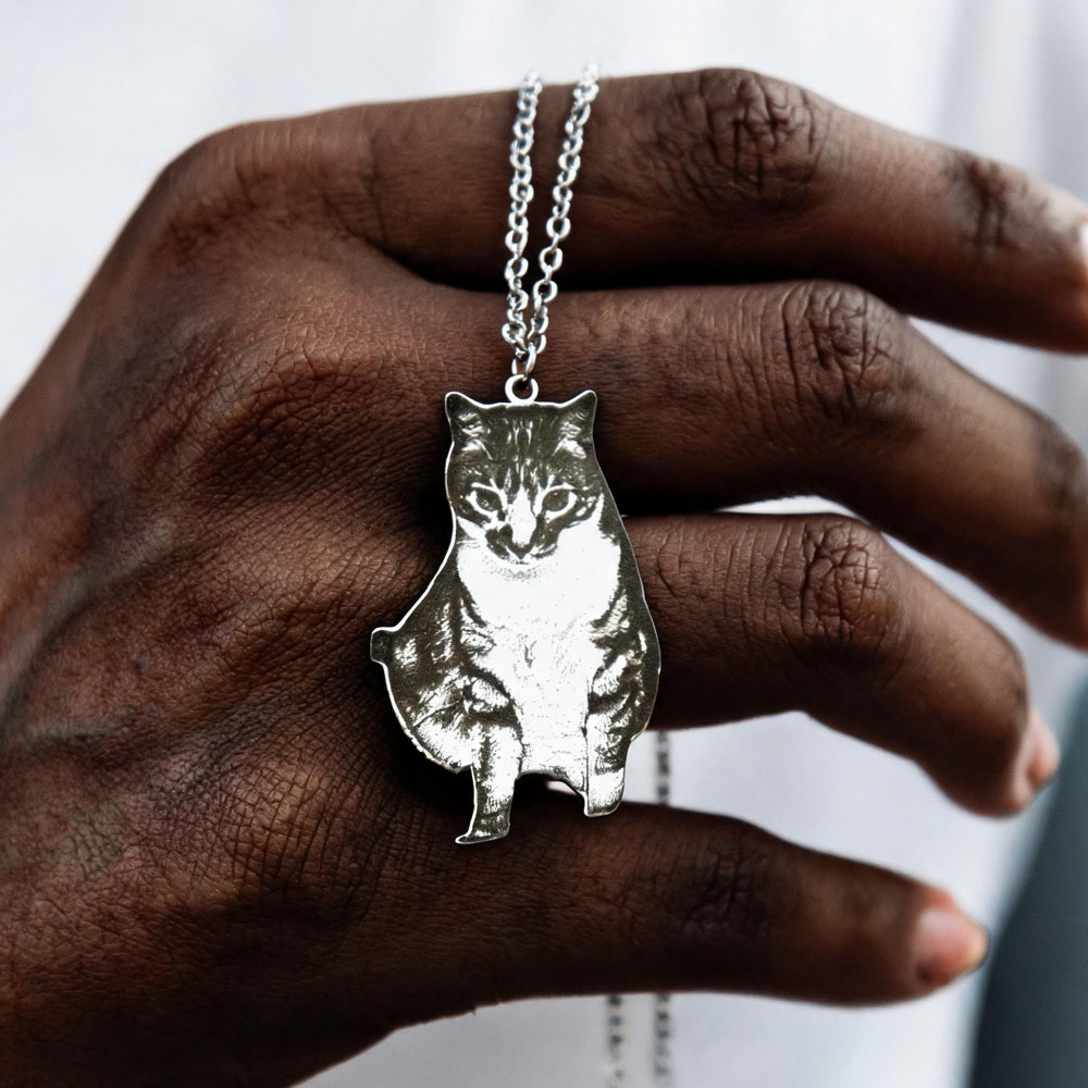 Custom Engrave Pet Photo Neckl - đánh giá và giá Fashion Women Picture