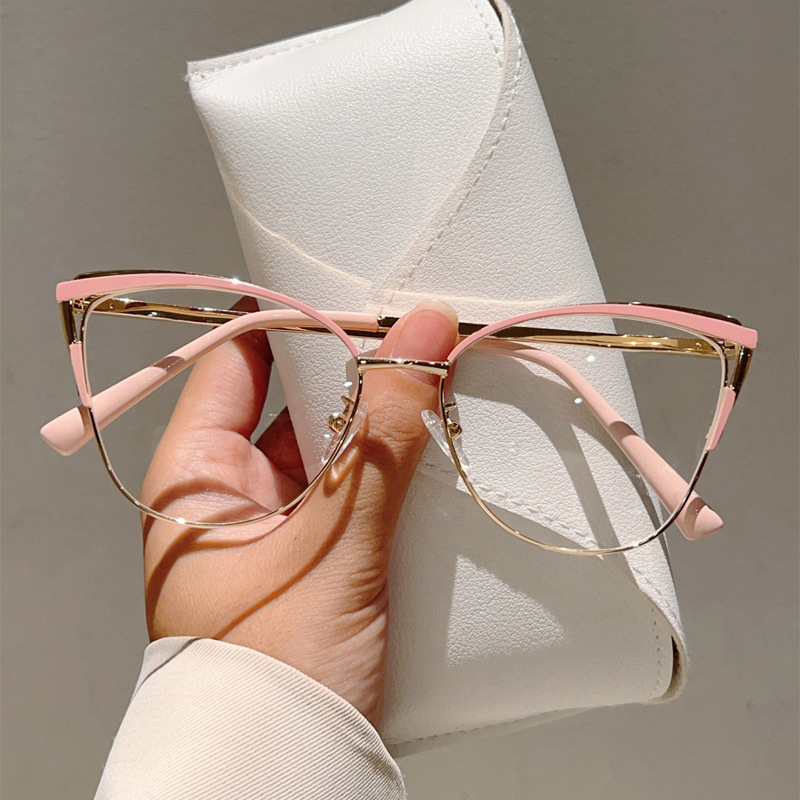 New Fashion Cat Eye Anti Blue  - đánh giá và giá Women'S Fashion Glasses Non Prescription