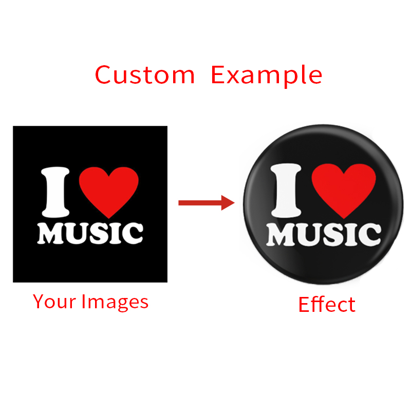 Custom Your Own Logo Pins Pers - đánh giá và giá Fashion Women Picture