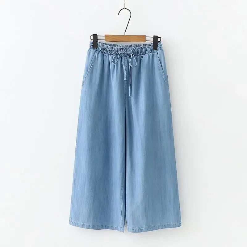 Fashion Cotton Blue Calf-Lengt - đánh giá và giá Mom Jeans Women