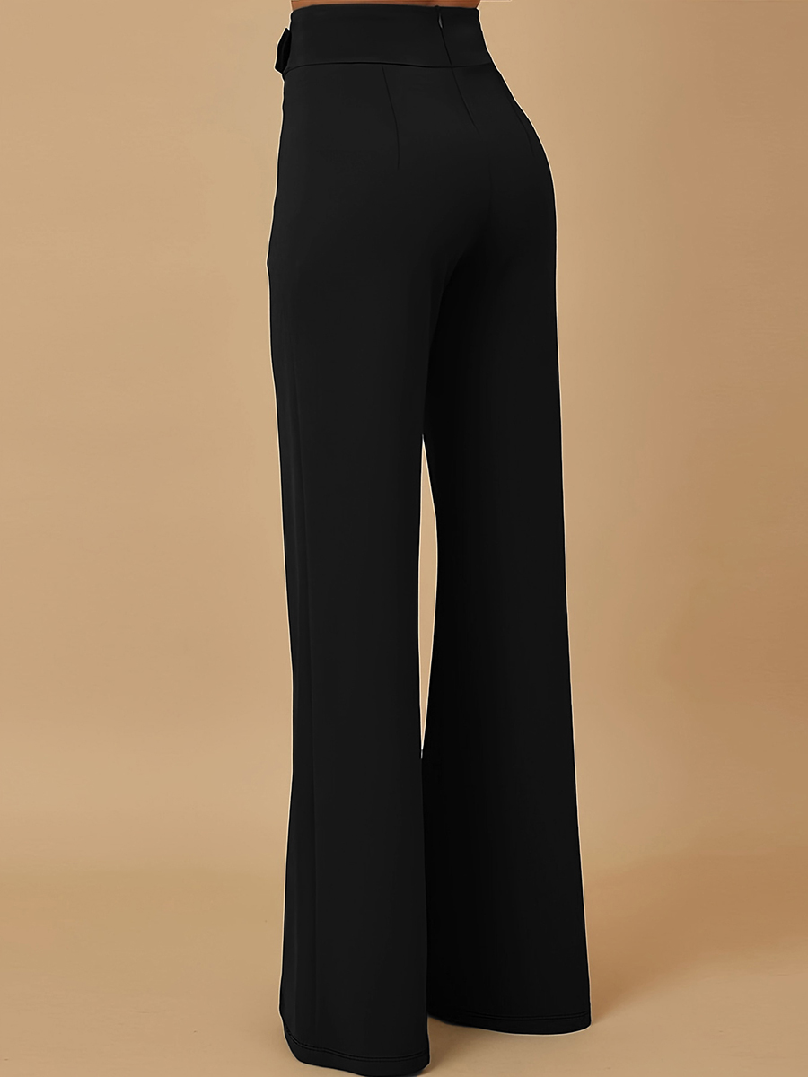 Wide Leg High-Waisted Trousers - đánh giá và giá Mom Jeans Women
