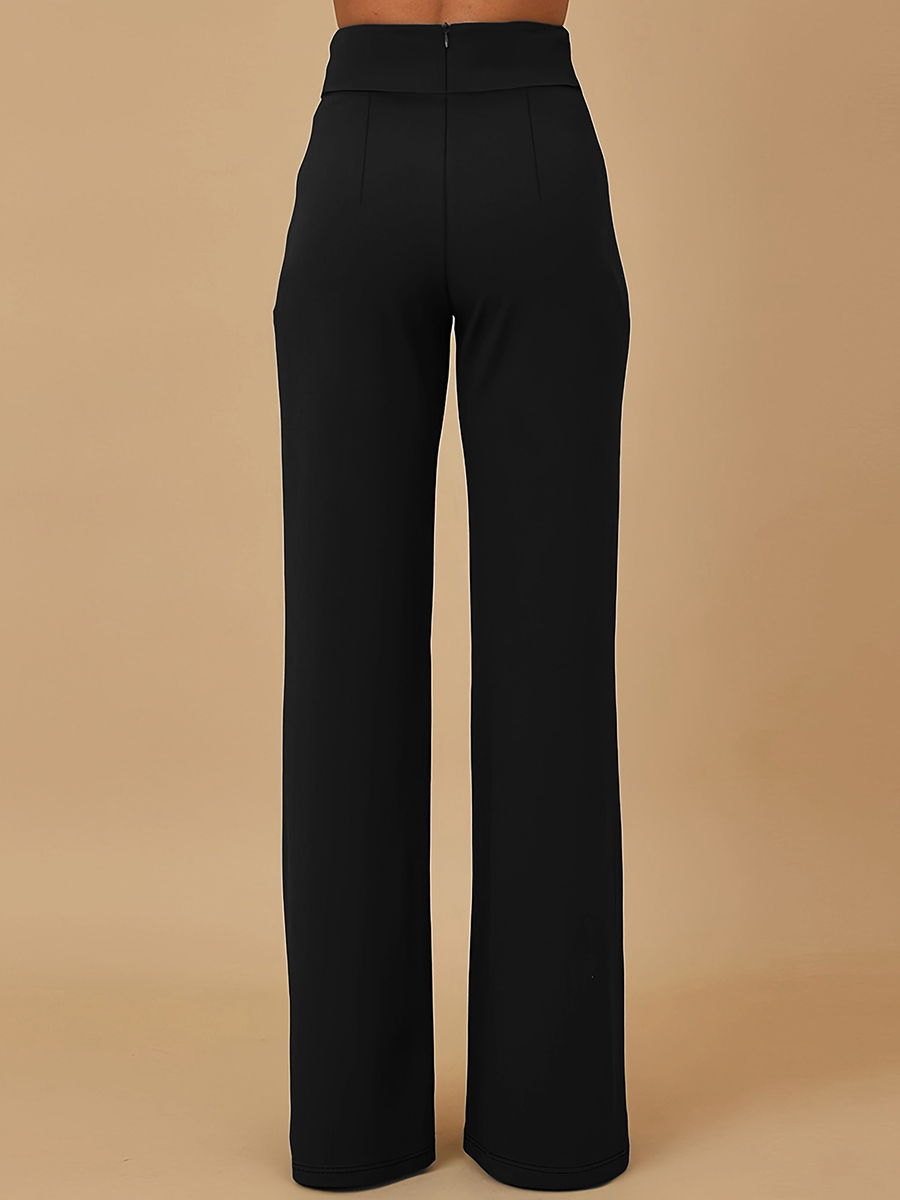 Wide Leg High-Waisted Trousers - đánh giá và giá Mom Jeans Women
