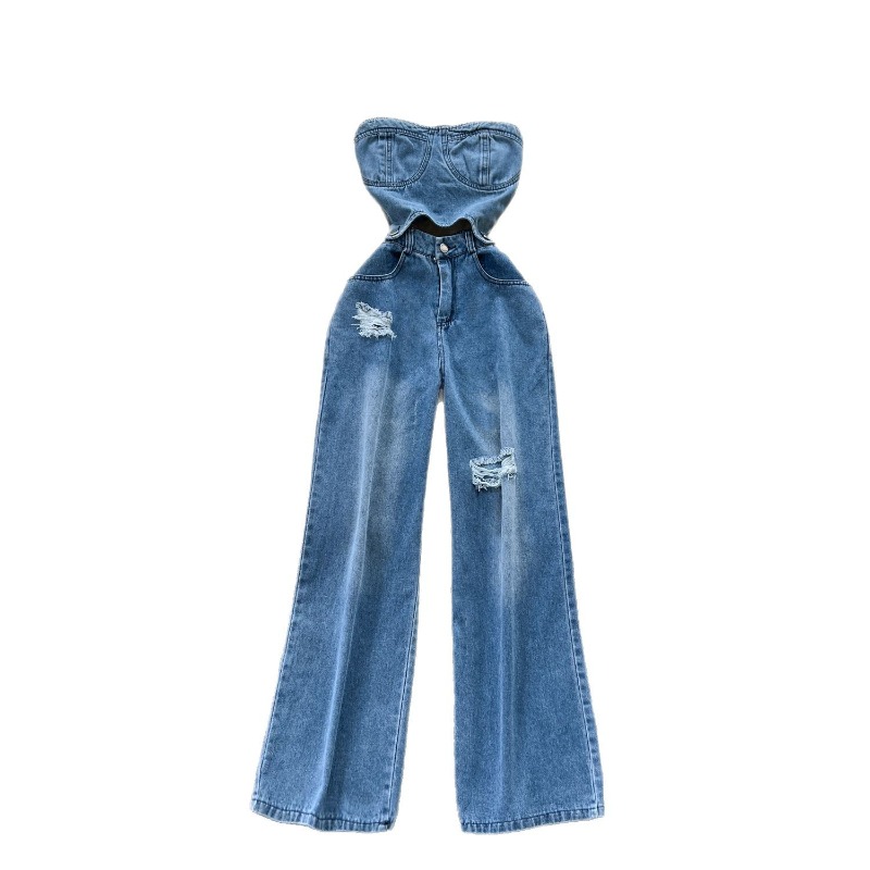 Denim Jumpsuits Women One Piec - đánh giá và giá Mom Jeans Women