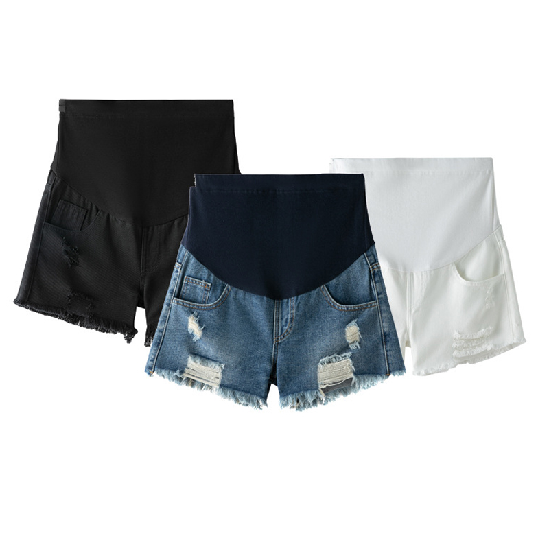 Hot Maternity Shorts High Wais - đánh giá và giá Mom Jeans Women