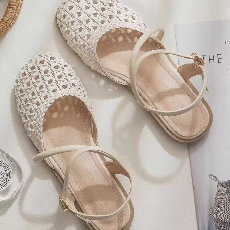 French-style Closed-toe Sandal - đánh giá và giá Women'S Fashion Sandals