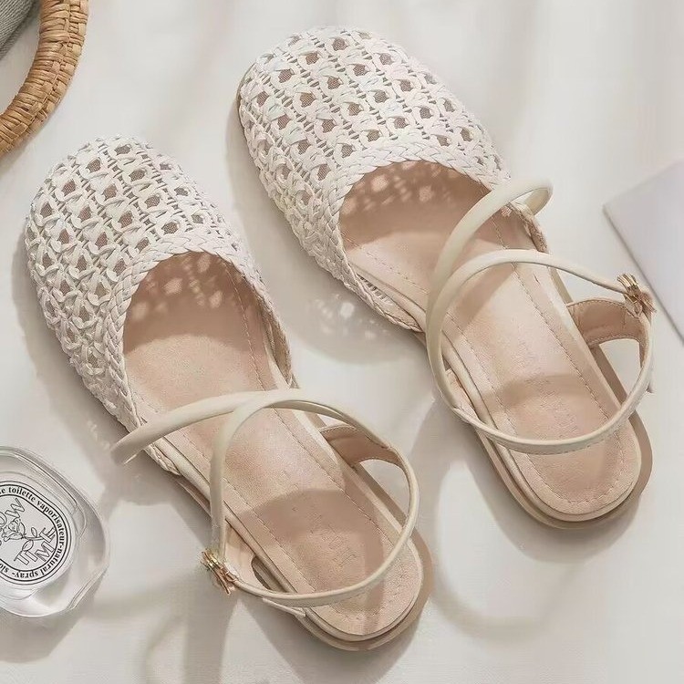 French-style Closed-toe Sandal - đánh giá và giá Women'S Fashion Sandals