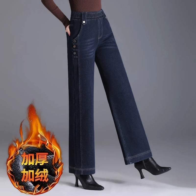Women Spring Autumn Elastic Wa - đánh giá và giá Mom Jeans Women