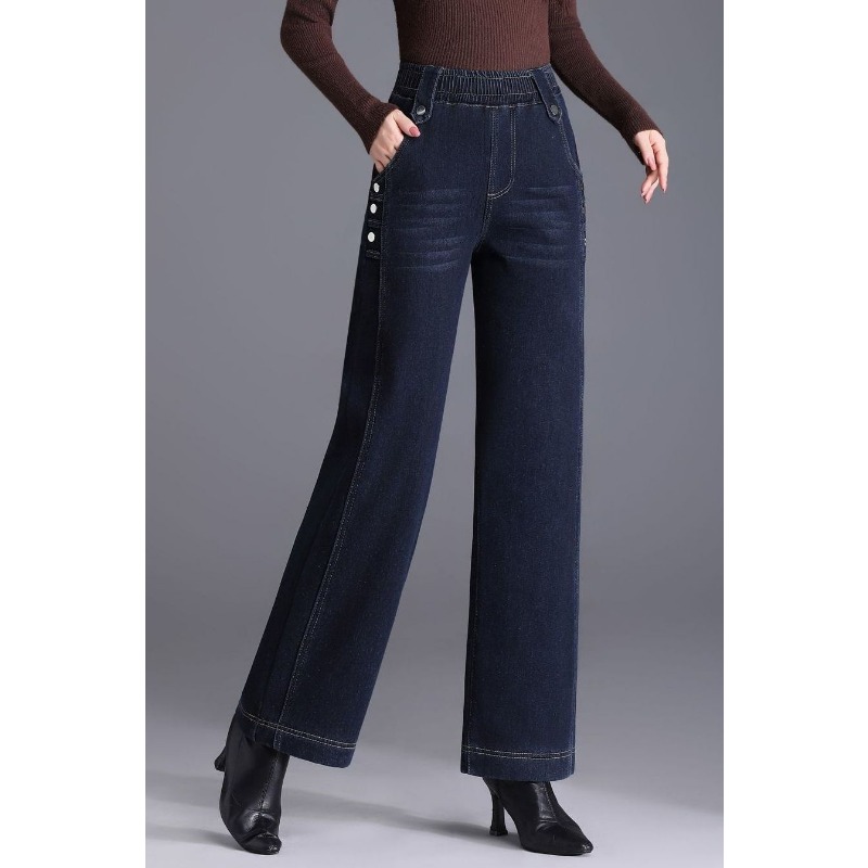 Women Spring Autumn Elastic Wa - đánh giá và giá Mom Jeans Women