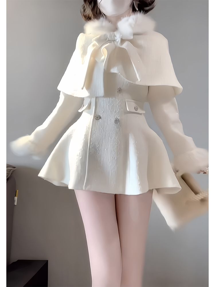 French Solid Elegant Princess  - đánh giá và giá Ruched Dress Mini