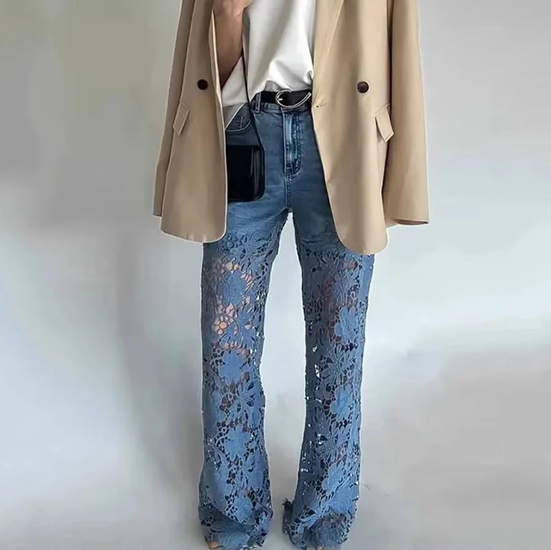 High Waist Wide Leg Jeans Pant - đánh giá và giá Mom Jeans Women