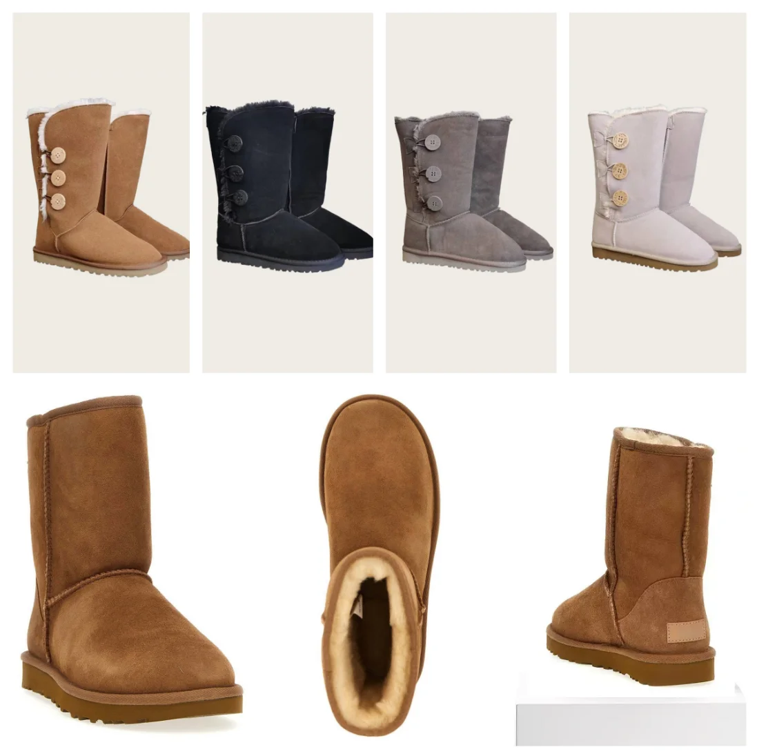 2026  HOT Women's shoes adult  - đánh giá và giá Women'S Fashion Ugg Boots