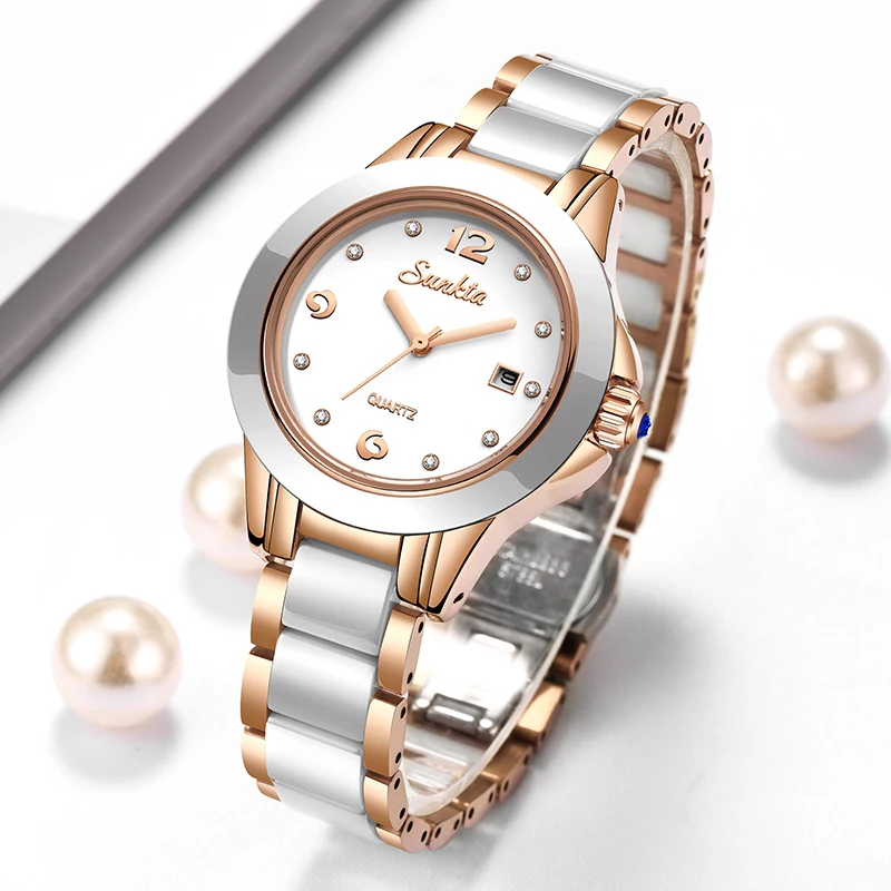 Sunkta Fashion Casual Quartz W - đánh giá và giá Women Fashion Simple