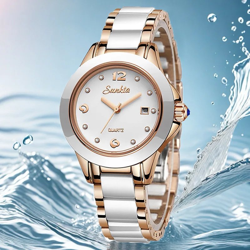 Sunkta Fashion Casual Quartz W - đánh giá và giá Women Fashion Simple