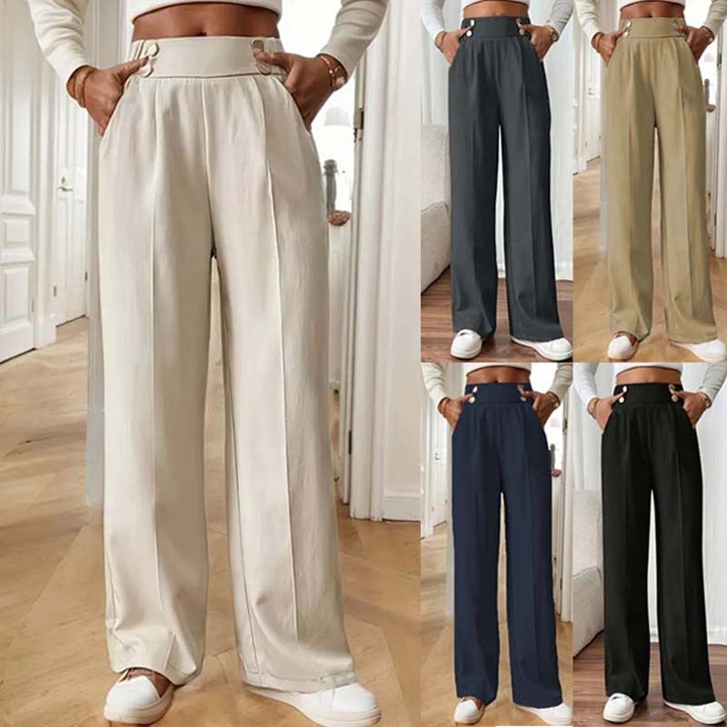 Women's High Waist Wide Leg Pa - đánh giá và giá Mom Jeans Women