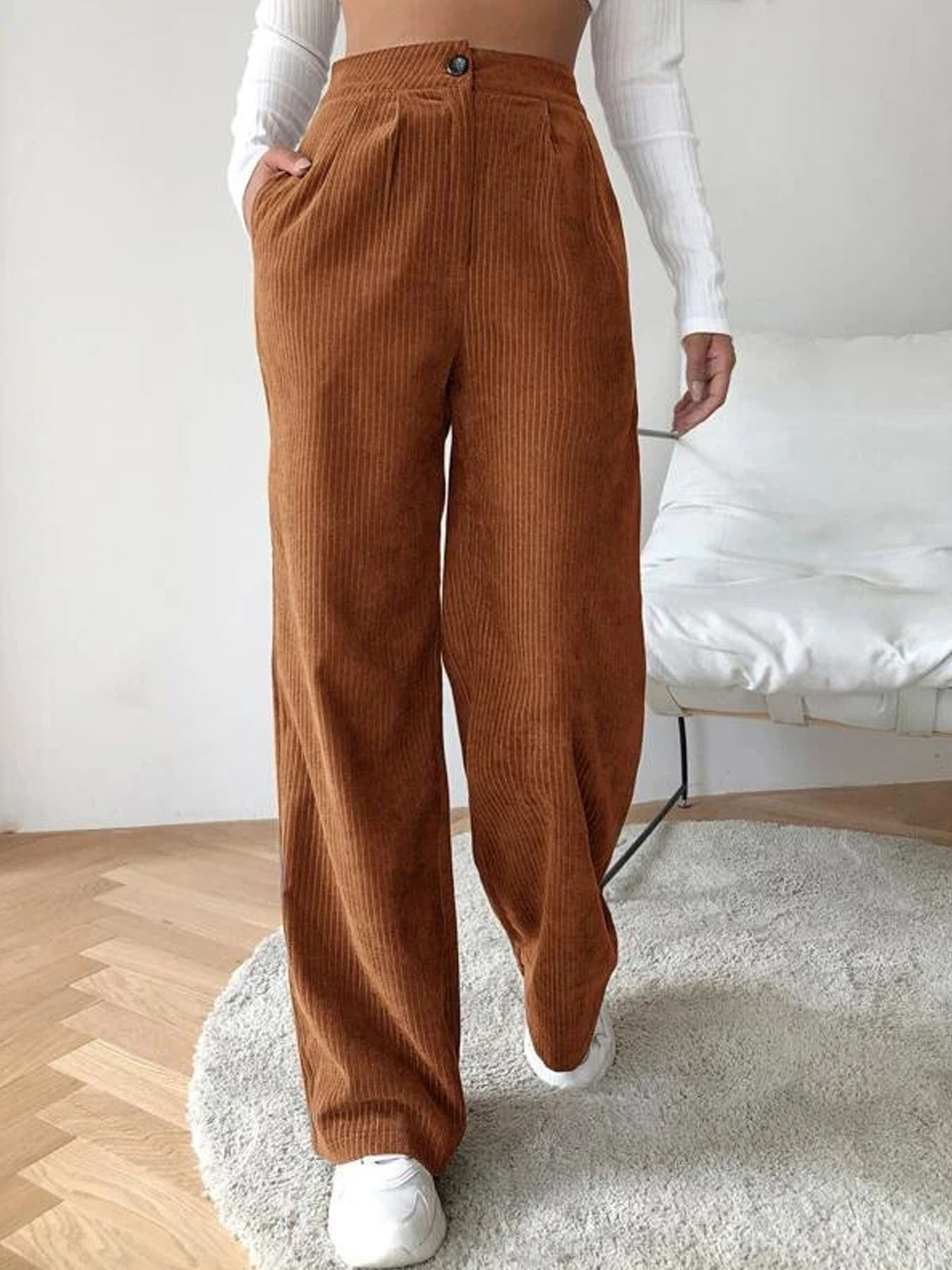 Women's 2025 Fall Winter Cordu - đánh giá và giá Mom Jeans Women