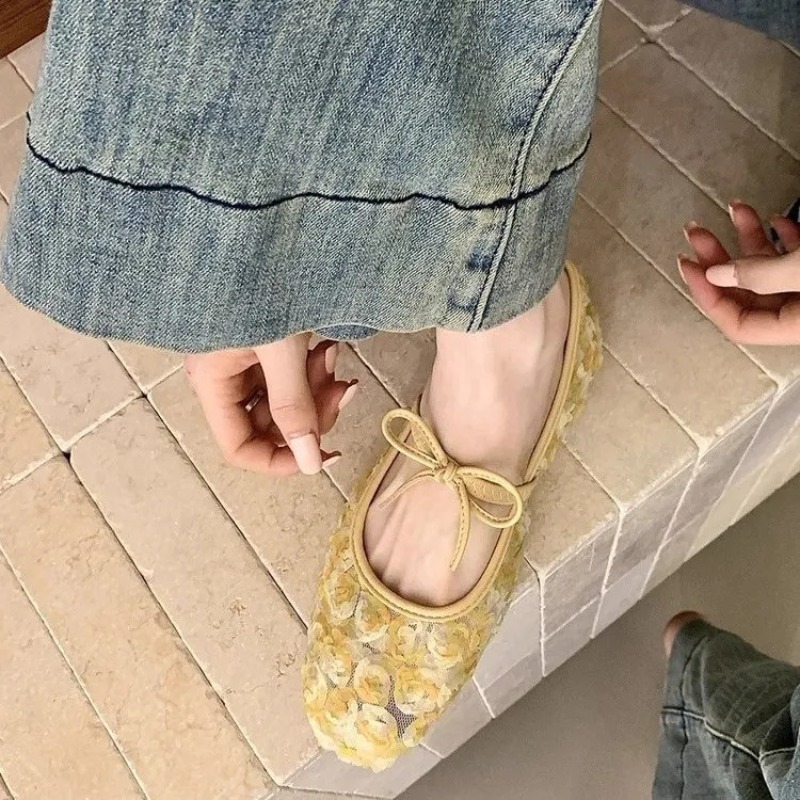 Gentle New Chinese Rose Mesh M - đánh giá và giá Women'S Fashion Loafers