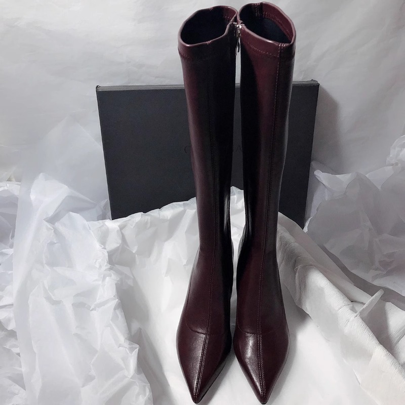 Autumn New Stiletto Fashion Bo - đánh giá và giá Women'S Fashion Knee High Boots