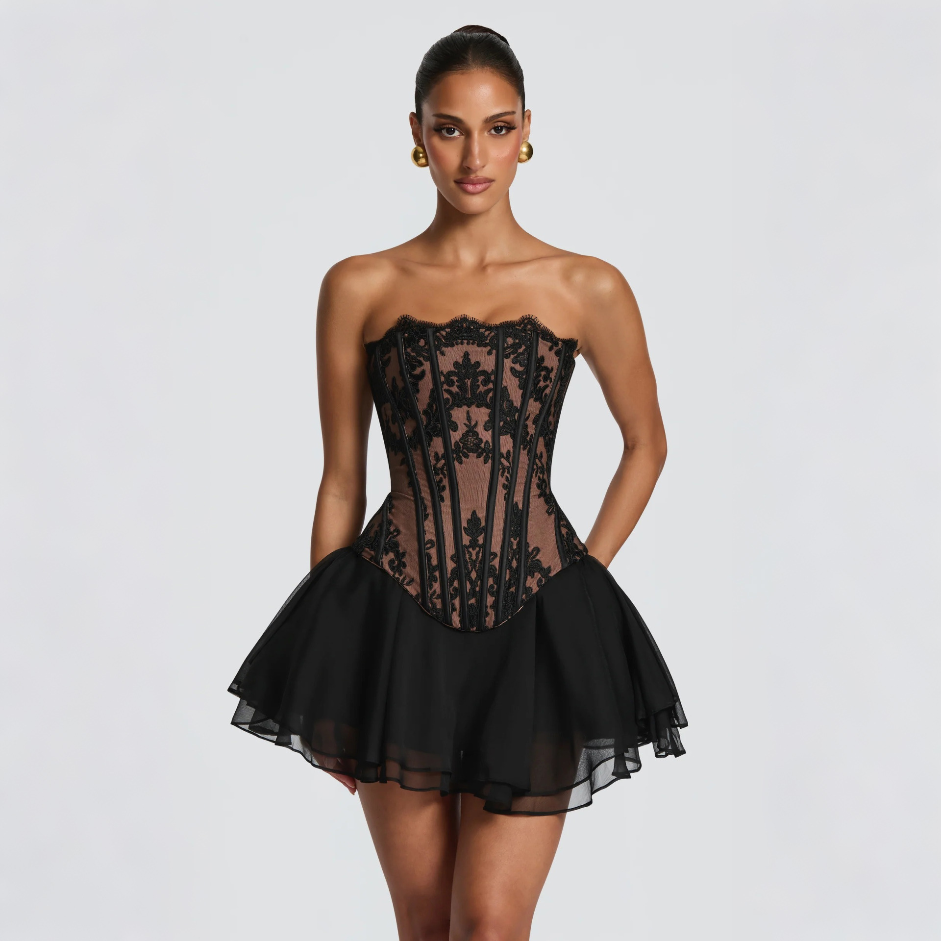 Mingmingxi Summer Sexy 2 Piece - đánh giá và giá Ruched Dress Mini
