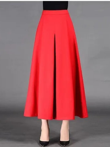 plus Size Mom Slimming Wide Le - đánh giá và giá Women'S Fashion Kilt