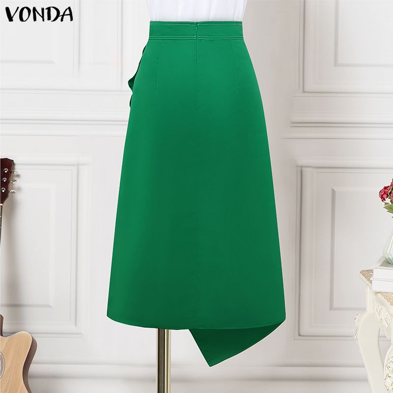 VONDA Plus Size 5XL Elegant Wo - đánh giá và giá Women'S Fashion Kilt