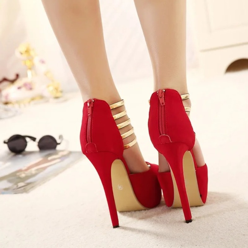 13CM Women's Shoes Sexy Model  - đánh giá và giá Women Fashion Model