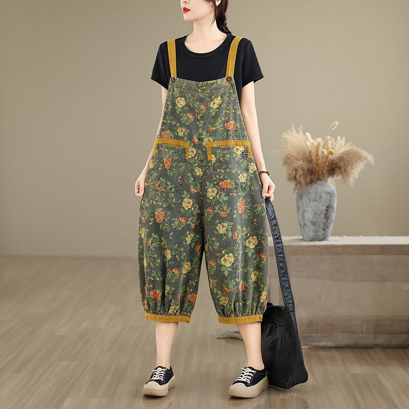 Fashion Print Floral Y2K Denim - đánh giá và giá Mom Jeans Women