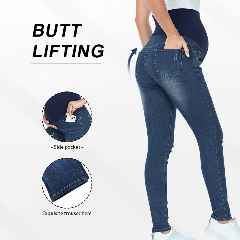 High Waist Maternity Jeans Tig - đánh giá và giá Mom Jeans Women