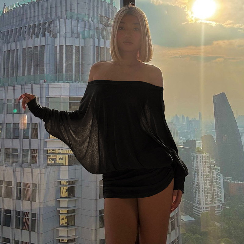 Fashion Off Shoulder Sheer Min - đánh giá và giá Ruched Dress Mini