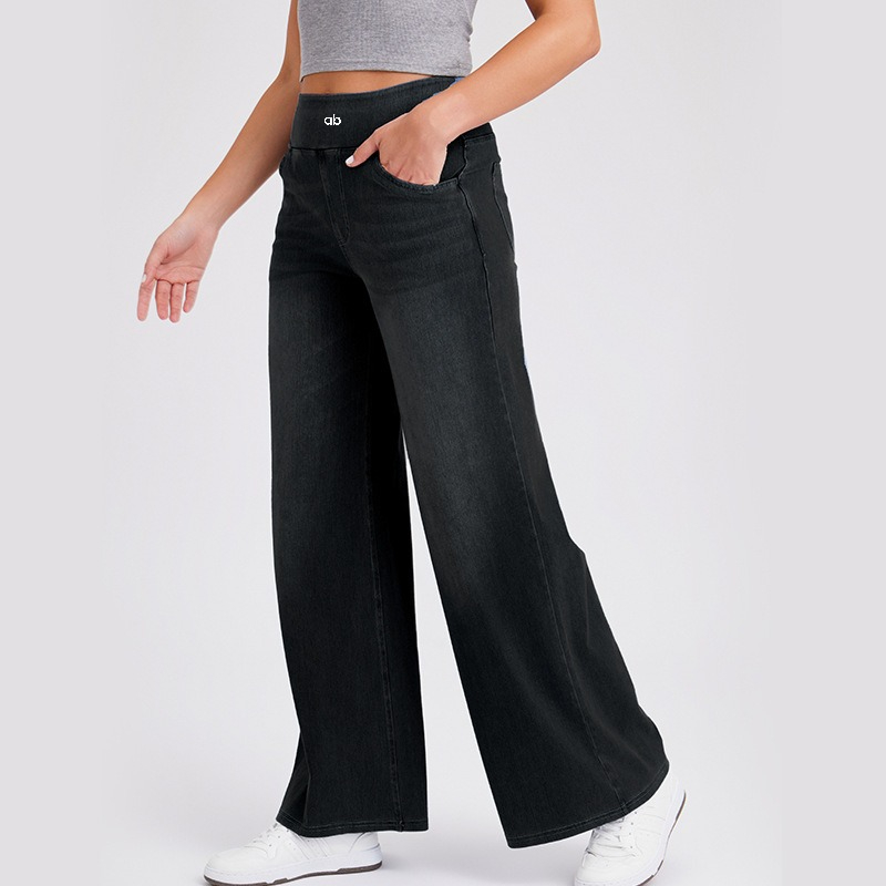 Women High Waist Wide Leg Deni - đánh giá và giá Mom Jeans Women