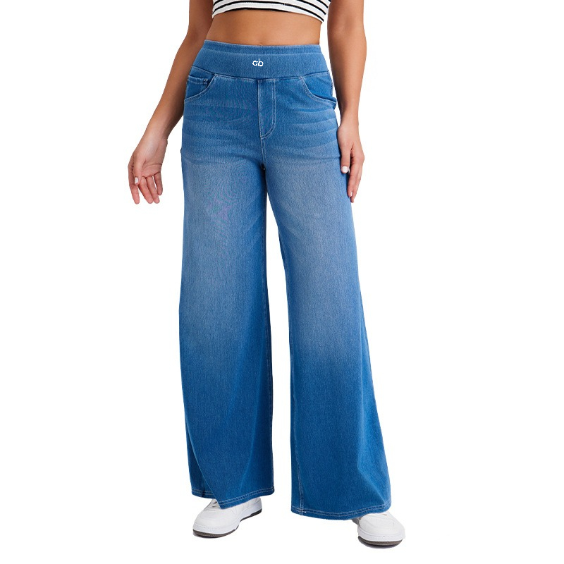 Women High Waist Wide Leg Deni - đánh giá và giá Mom Jeans Women