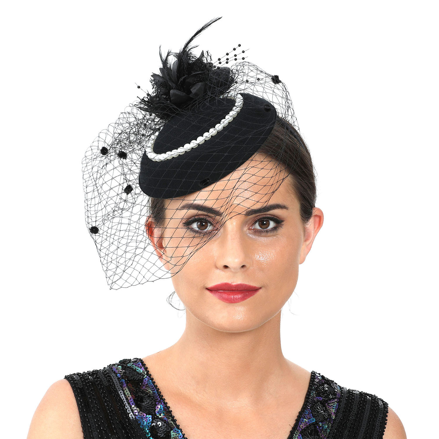 Women Feather Fascinator Hat w - đánh giá và giá Women'S Fashion Kentucky Derby