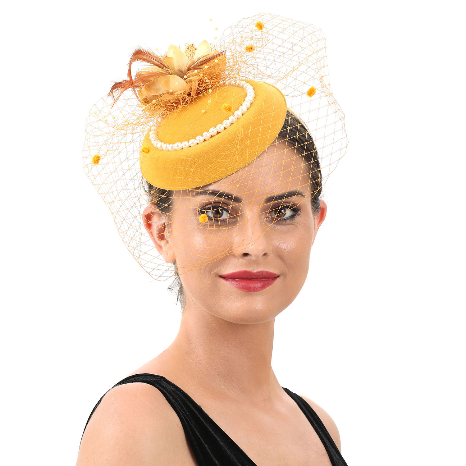 Women Feather Fascinator Hat w - đánh giá và giá Women'S Fashion Kentucky Derby
